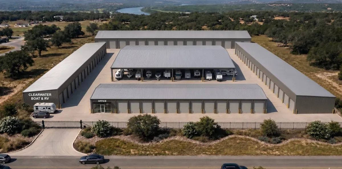 Lake LBJ Boat & RV Storage at Clearwater exterior